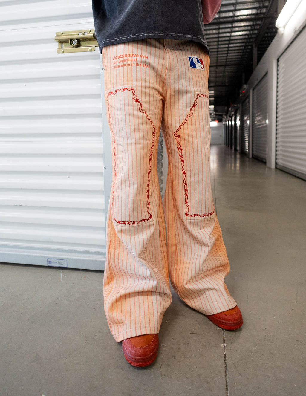 Clay Pinstripe Pants