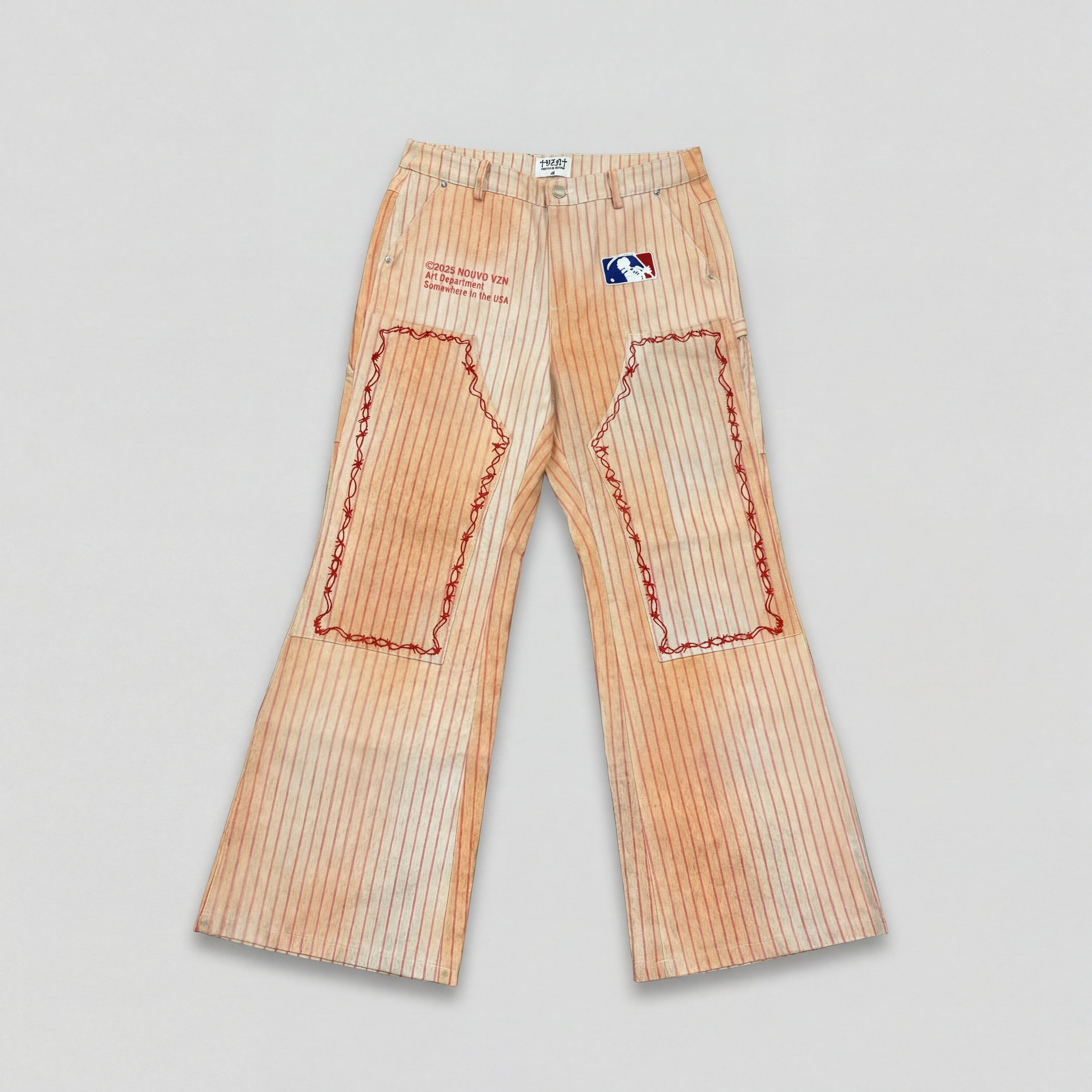 Clay Pinstripe Pants