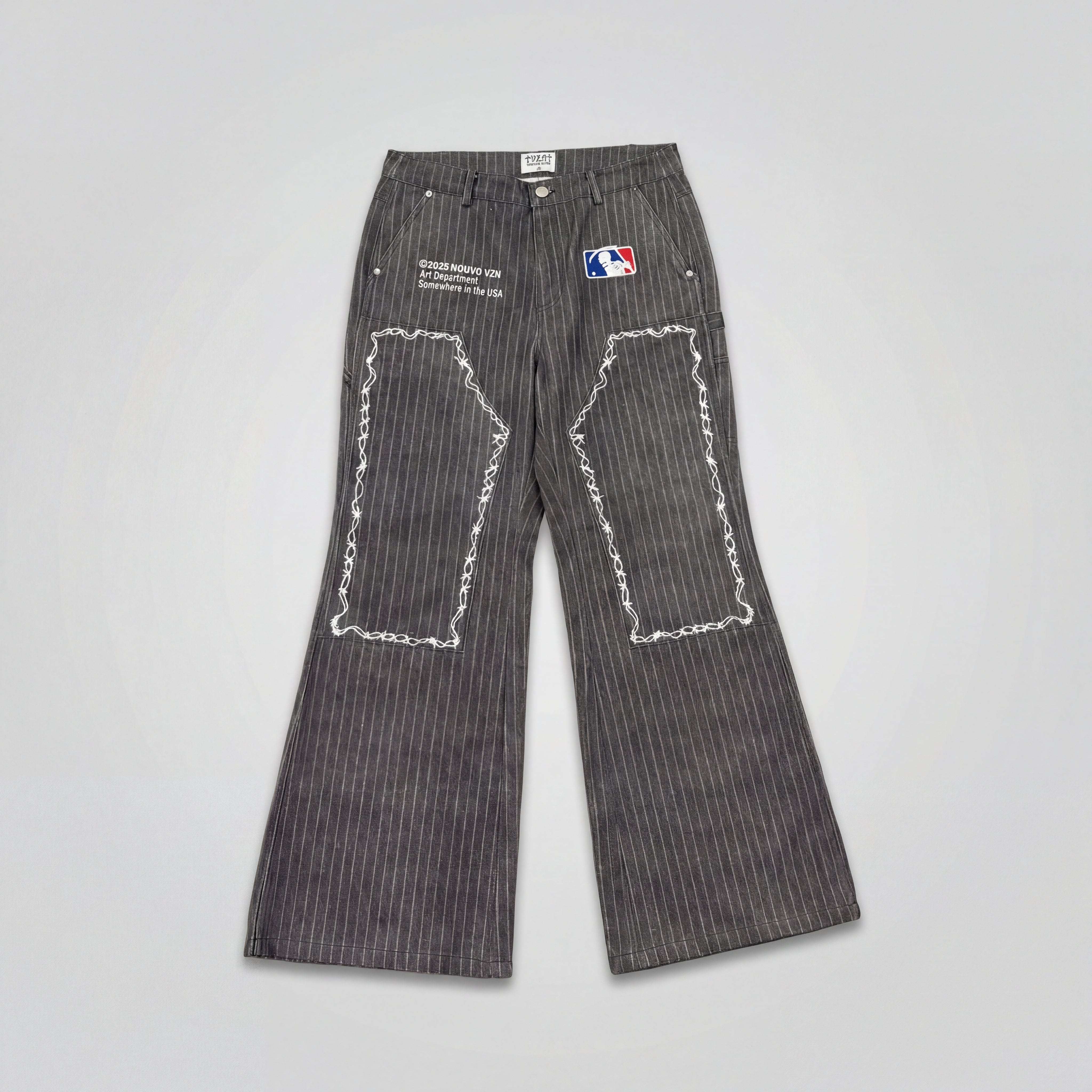 Midnight Pinstripe Pants – Plug VZN