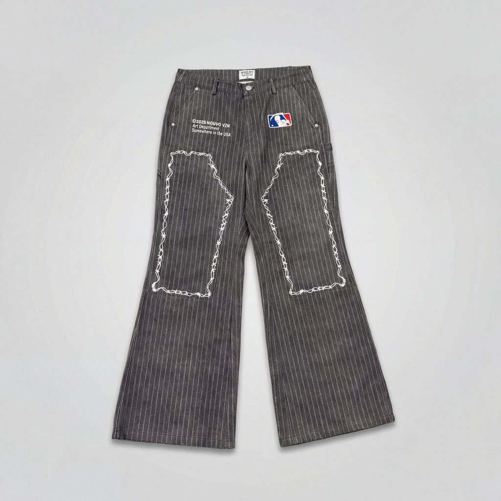 Midnight Pinstripe Pants